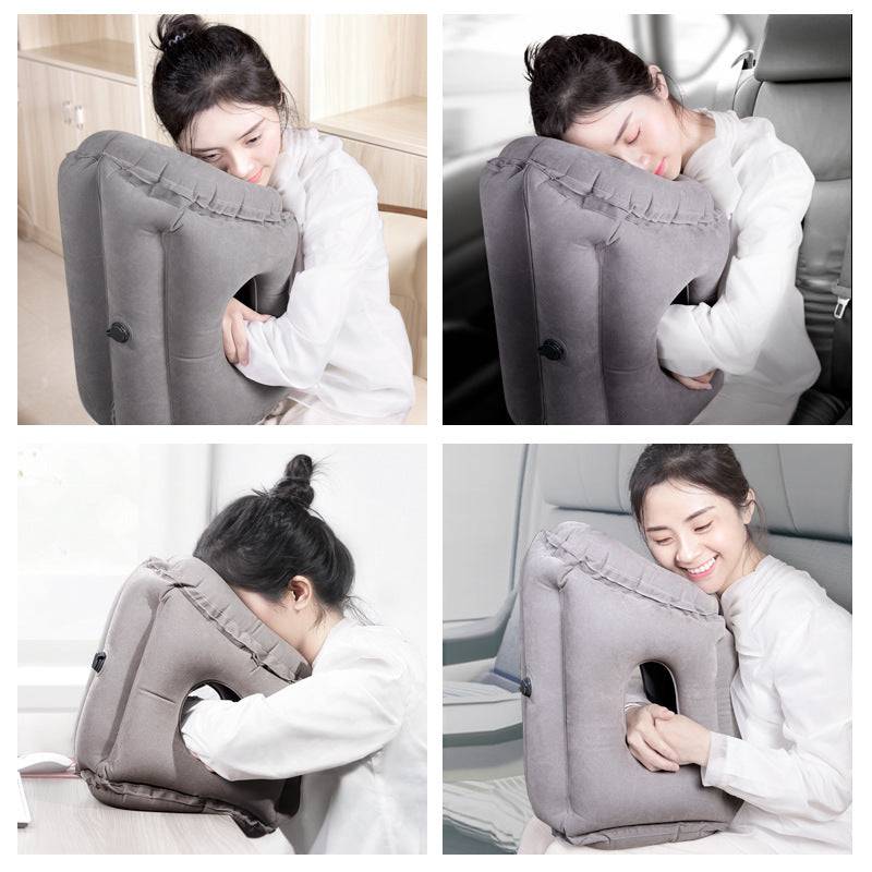 Inflatable Sleeping Pillow front
