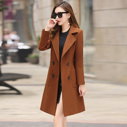 The Vintage Knee-length Tweed Coat