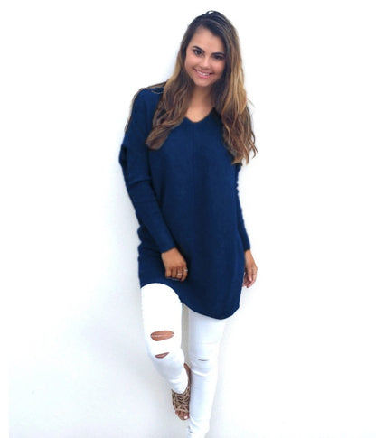 V-Neck Warm Casual Sweater