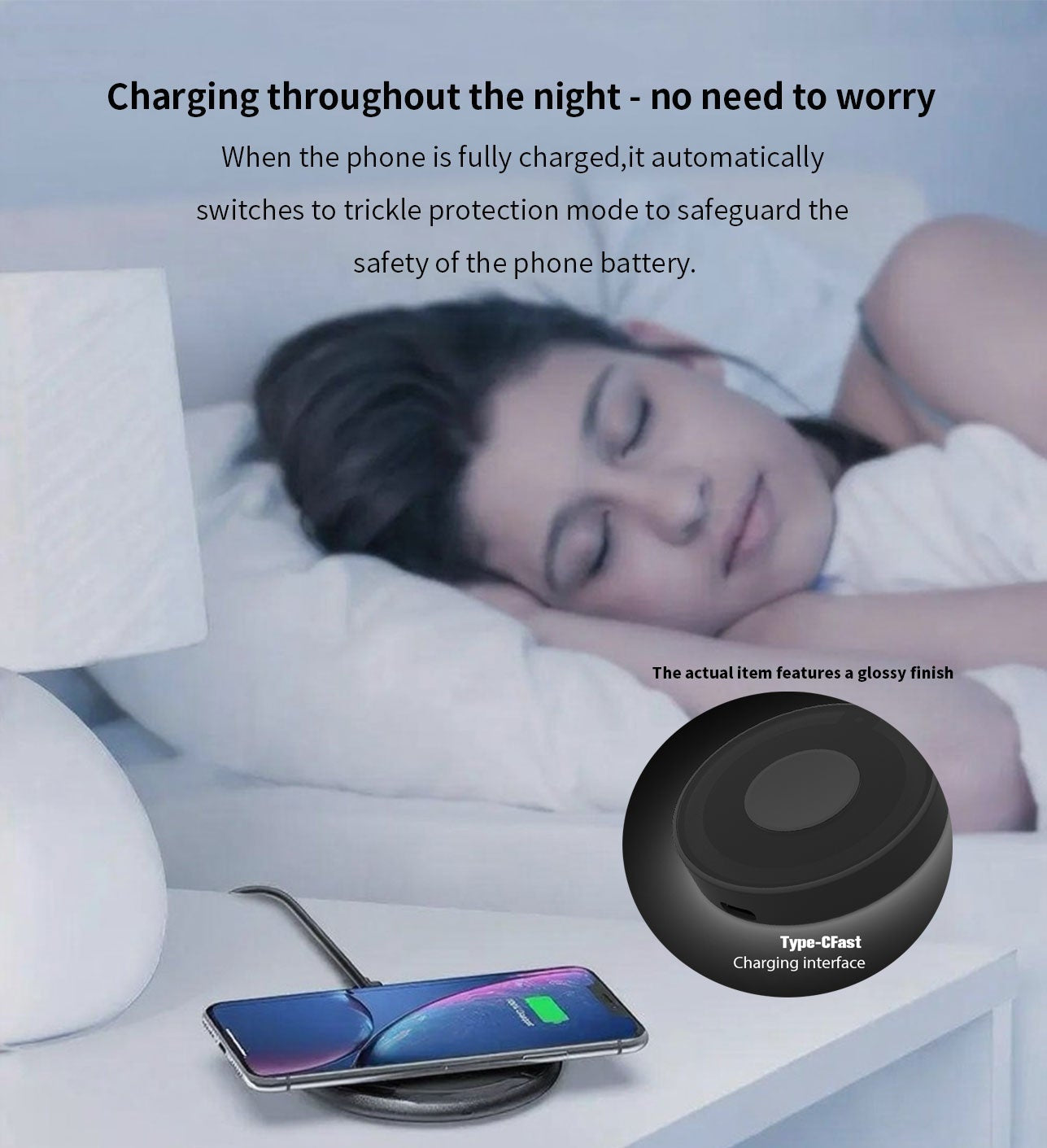 Round Multi-Function Wireless Charger
