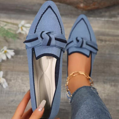 The Breezy Bow Flats – Essential Slip-Ons