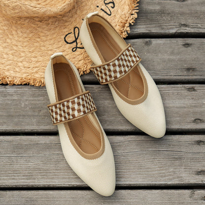 The Striped Stroll Loafers – Effortless Elegance for Everyday Wear