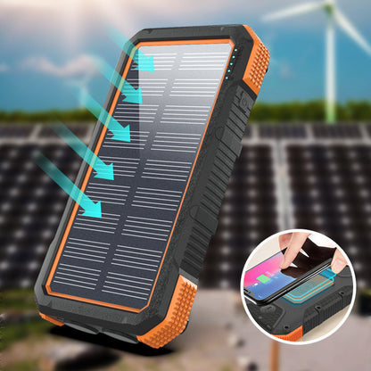 Outdoor Solar Wireless Power Bank