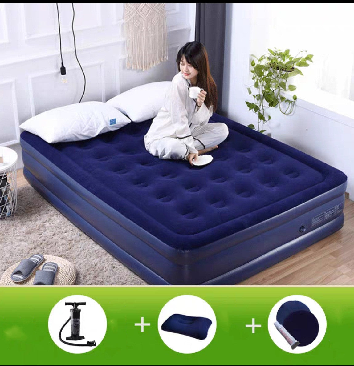Double Layer Air Mattress