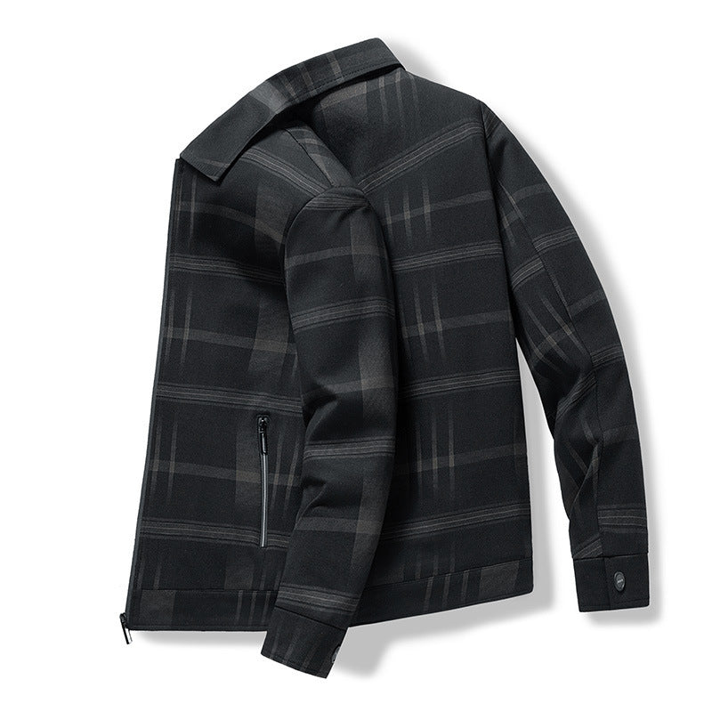 Men’s Turn-down Collar Coat - Winter Essential