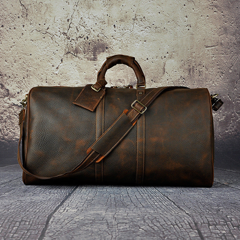 Men's Leather Travel Bag