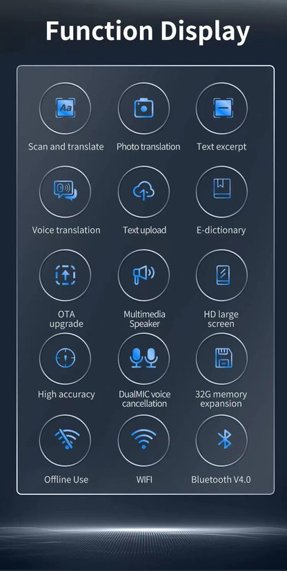 International Edition Scanning Translation Pen Multi-language