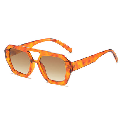 Festivals Retro Double Beam Sunglasses