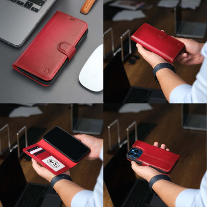 Casper Leather iPhone 14 Pro Wallet Case | MagSafe