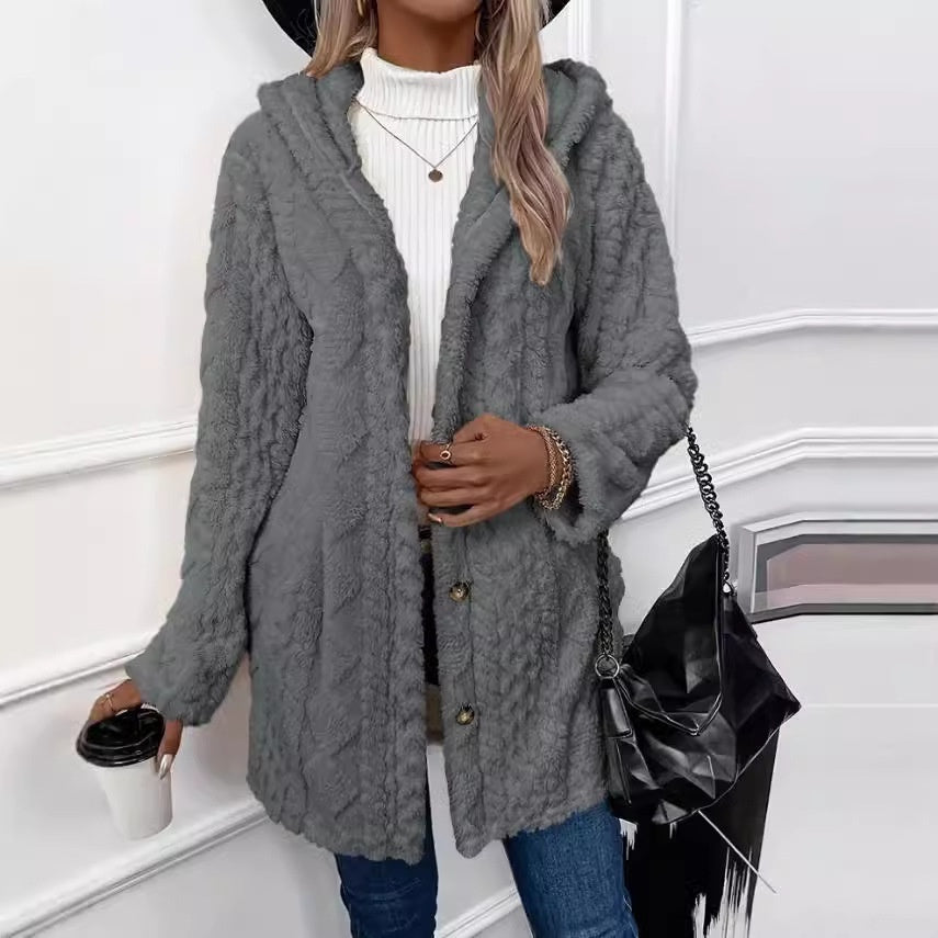 Chic Snugger Hooded Coat