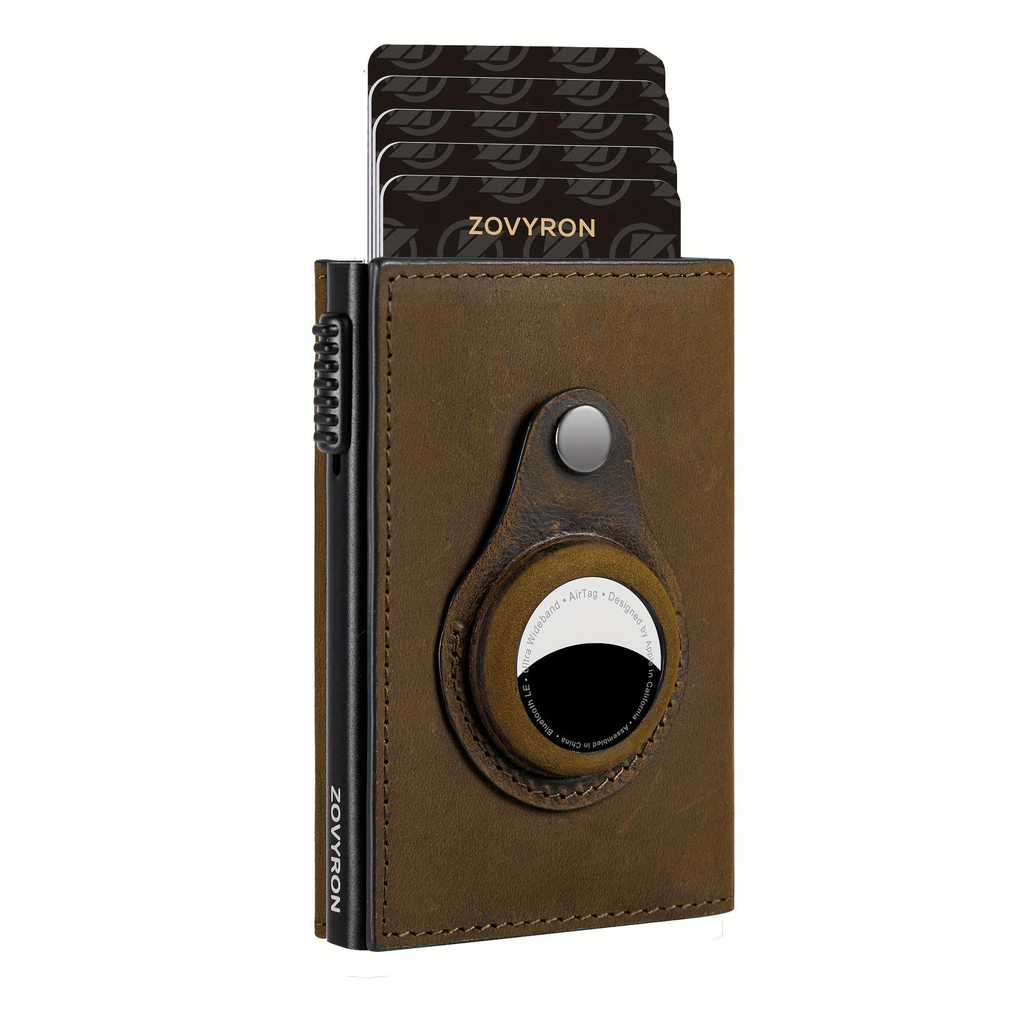 Men's Wallet With Airtag Card Slot, RFID Anti-theft Credit Card Smart