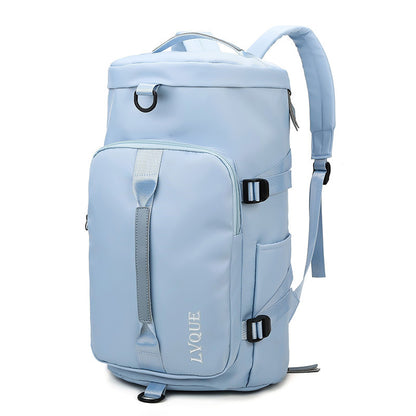 Versatile Waterproof Gym and Travel Backpack - 3-in-1 Design with Secure Shoe Compartment