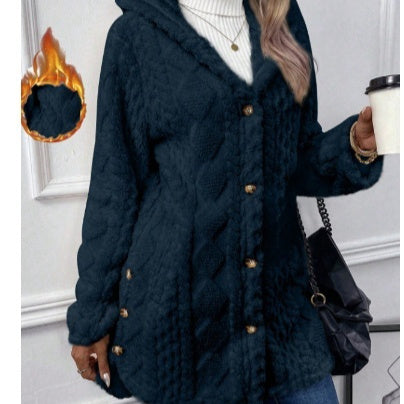 Chic Snugger Hooded Coat