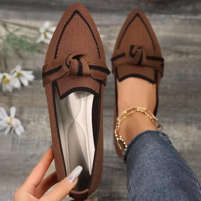 The Breezy Bow Flats – Essential Slip-Ons