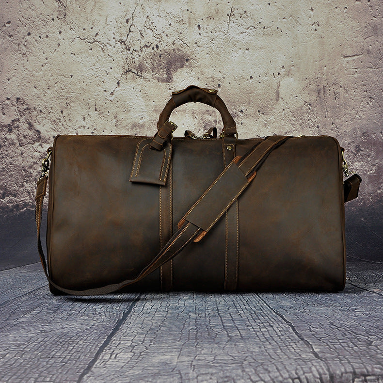 Men's Leather Travel Bag