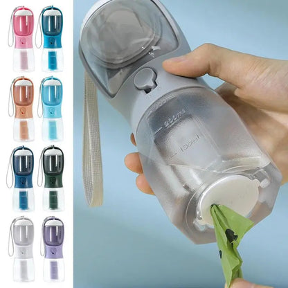 Three-in-one Portable Small Multi-functional Pet Cup
