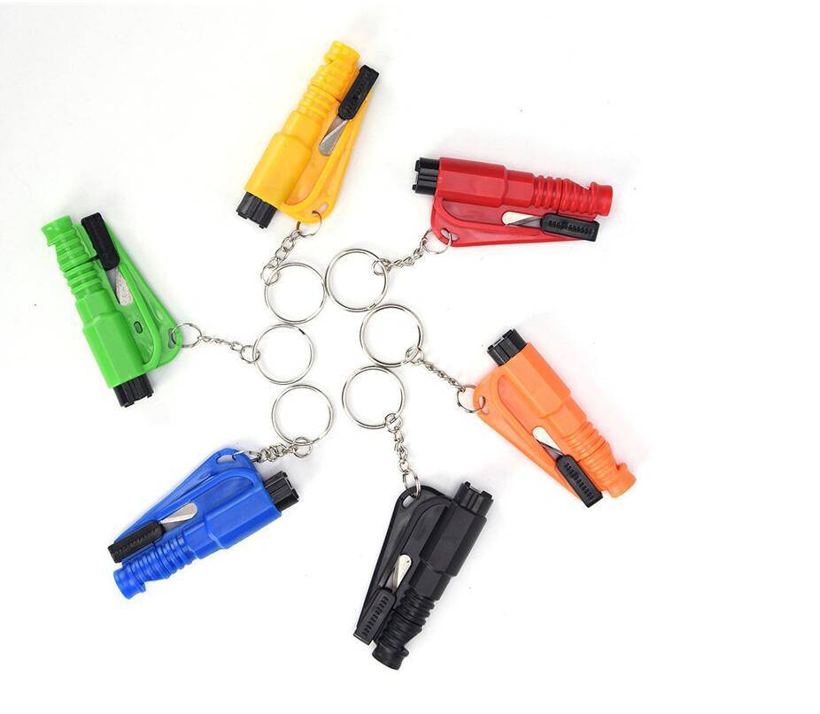 Mini Emergency Safety Hammer Keychain gallery