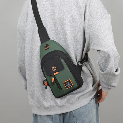 Men's Multifunctional Chest Trendy All-match Bag