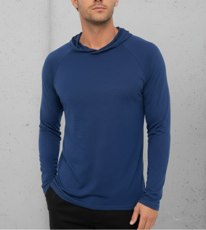 Kinetix 4 Corners '25 Men's T-Shirt Hoodie - Navy