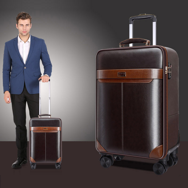 Men's Corporate Luggage Trolley Travel Bag