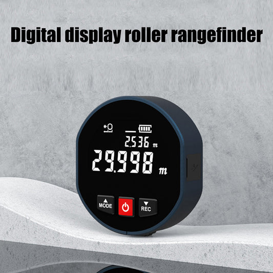 Curved Round Roller Electronic Ruler with Laser Distance Measurement