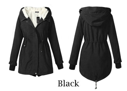 CozyChic Long Cotton Blend Jacket – Warmth and Style Combined