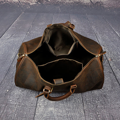 Sac de voyage en cuir pour homme