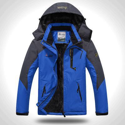 New W Jacket Waterproof Thermal Men Winter Outdoor Hiking Windproof Hombre Camping Windbreaker Ski Coat