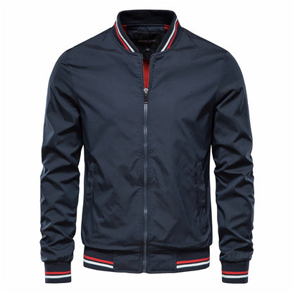 Breezy Vibes Men’s Zip-Up Jacket