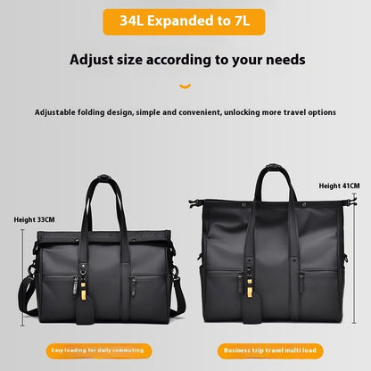 Waterproof Sporty Simplicity Hand-held Luggage Bag