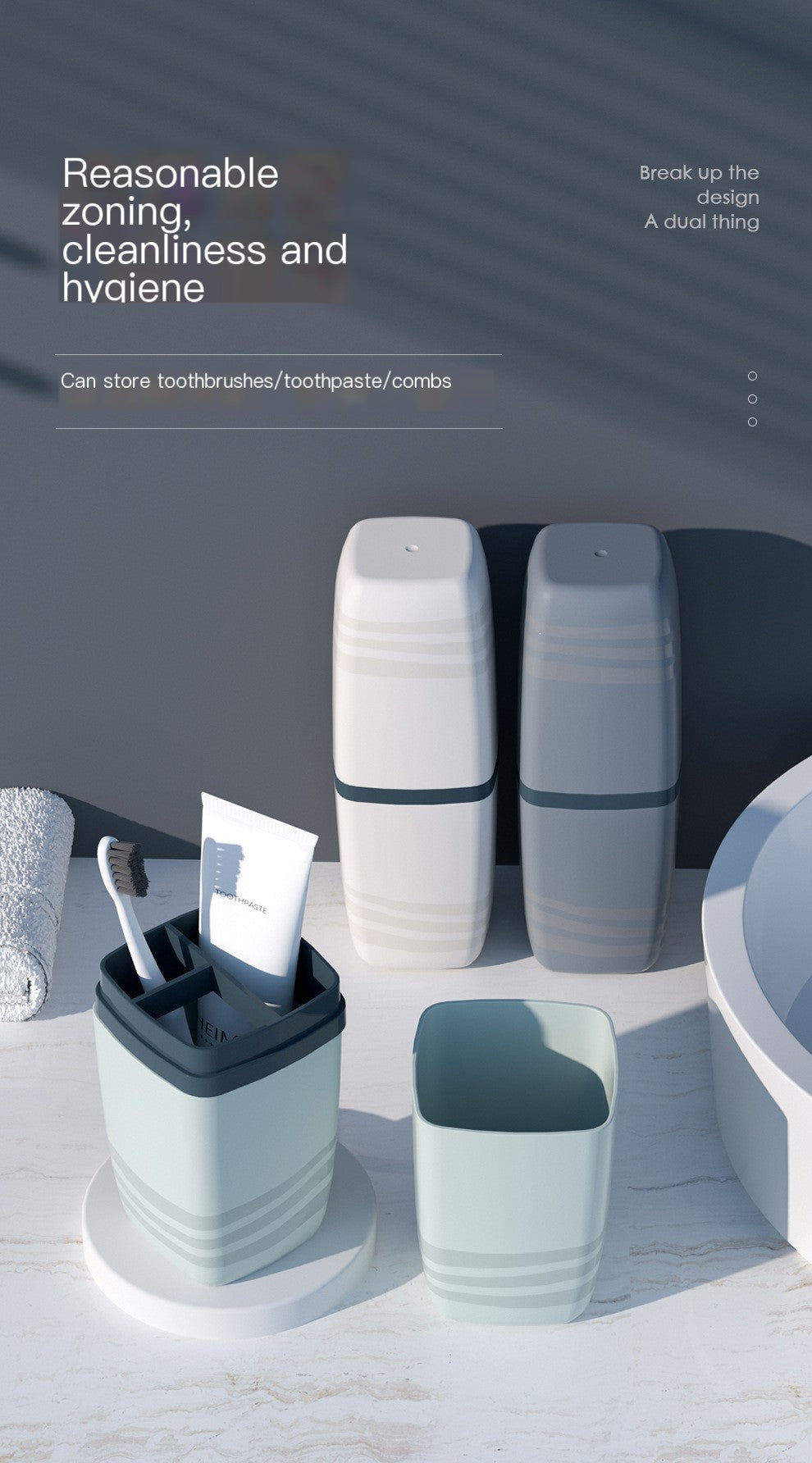 Portable Toothbrush Holder Case