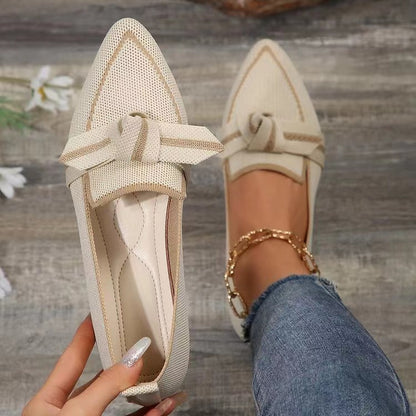 The Breezy Bow Flats – Essential Slip-Ons