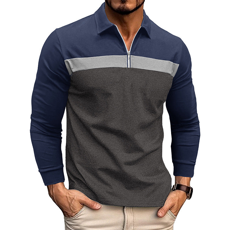 The Classic Luxe Long-Sleeve Polo – Effortless Style in Every Color