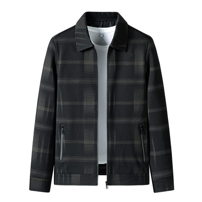 Men’s Turn-down Collar Coat - Winter Essential