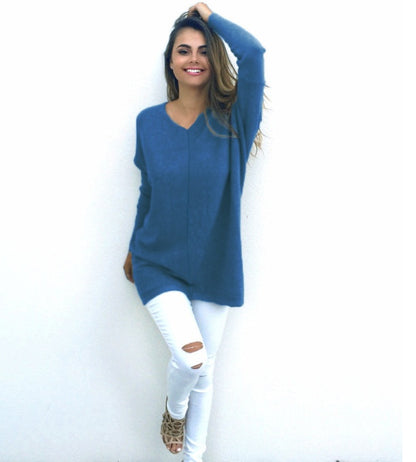 V-Neck Warm Casual Sweater