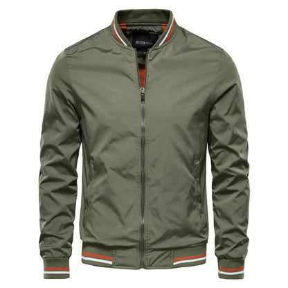 Breezy Vibes Men’s Zip-Up Jacket