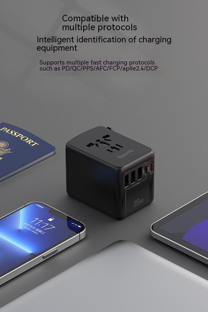Prise de conversion de voyage universelle internationale double prise C