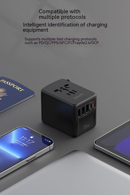 Prise de conversion de voyage universelle internationale double prise C