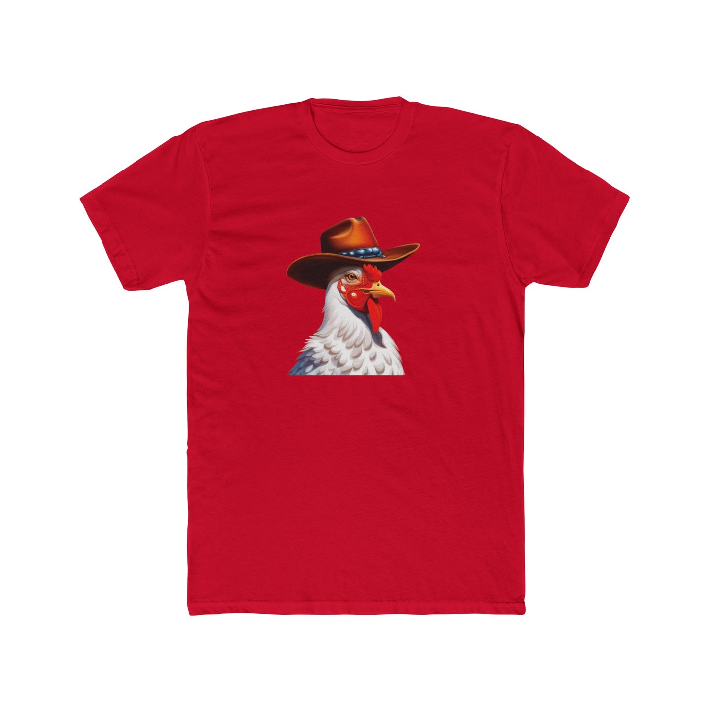 Cowboy Rooster Crew Tee