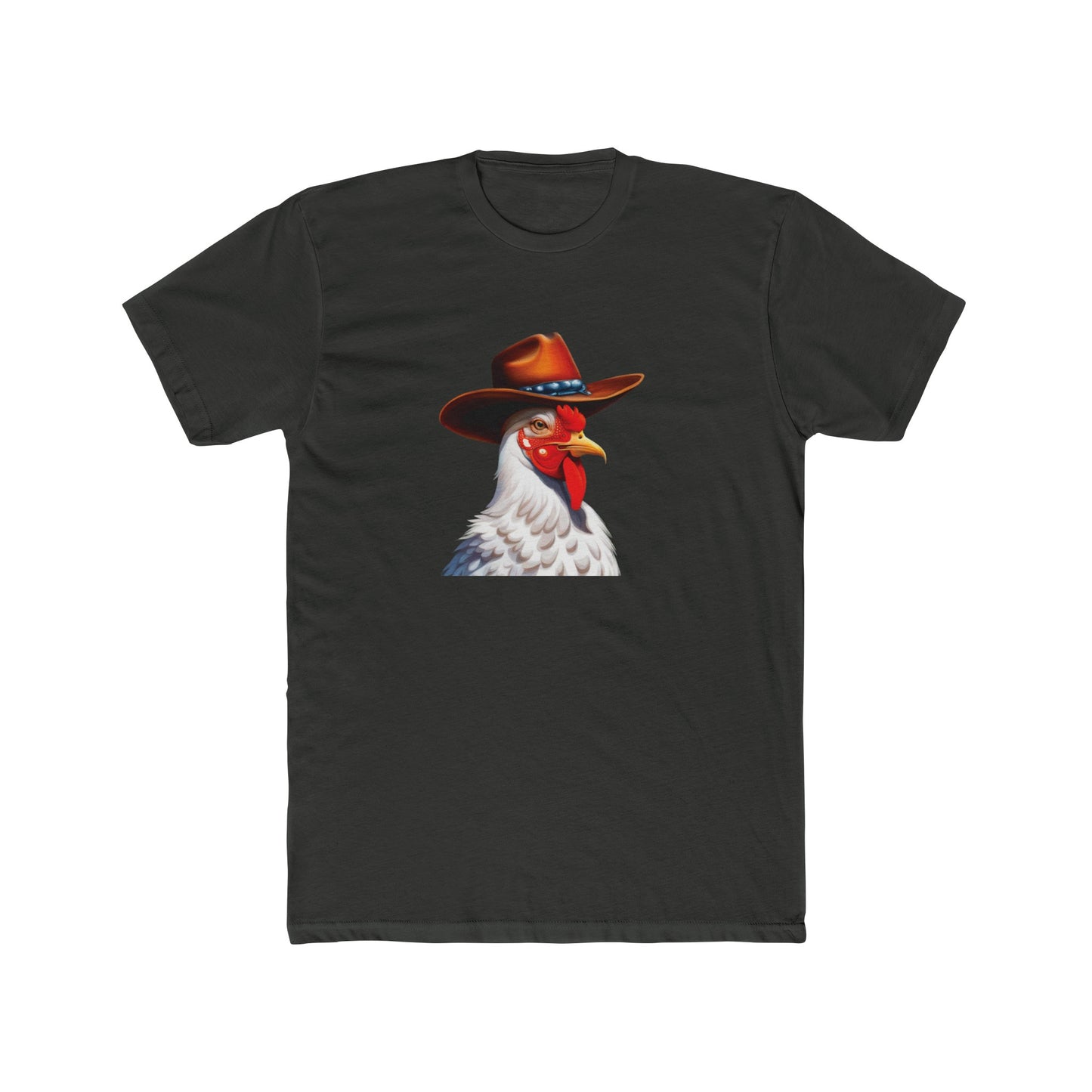 Cowboy Rooster Crew Tee