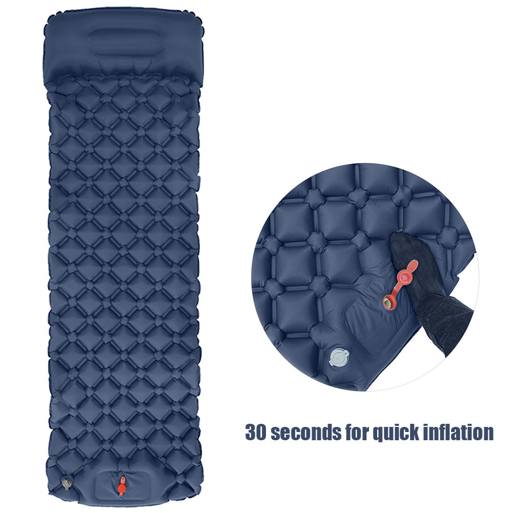 Ultralight Air Inflatable Mattress Pad with Pillows
