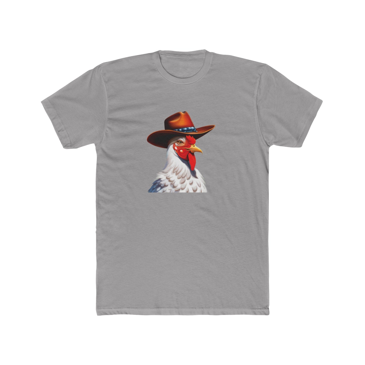 Cowboy Rooster Crew Tee