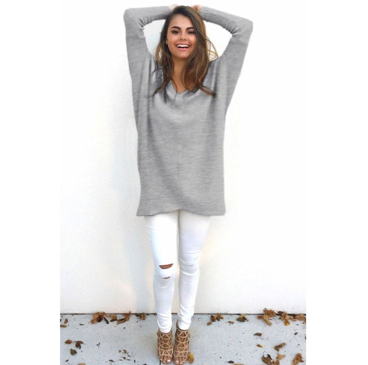 V-Neck Warm Casual Sweater