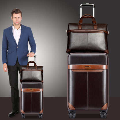 Men's Corporate Luggage Trolley Travel Bag