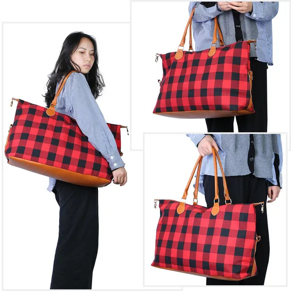 Women's Weekend Overnight Duffel Tote – Travel Luggage Bag