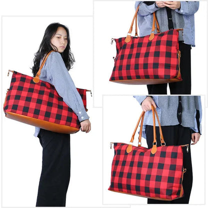 Women's Weekend Overnight Duffel Tote – Travel Luggage Bag
