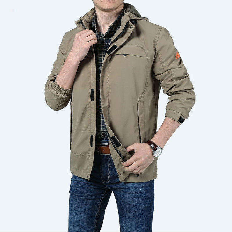 TrailBlaze Men’s Quick-Dry Outdoor Jacket – Adventure-Ready, Anytime - Travel Happy 