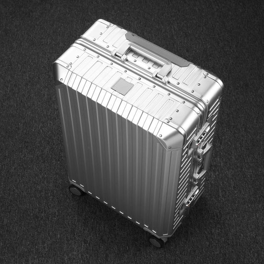 Titanium Guardian All-Aluminum Business Trolley Case Travel Happy Luggage Deals