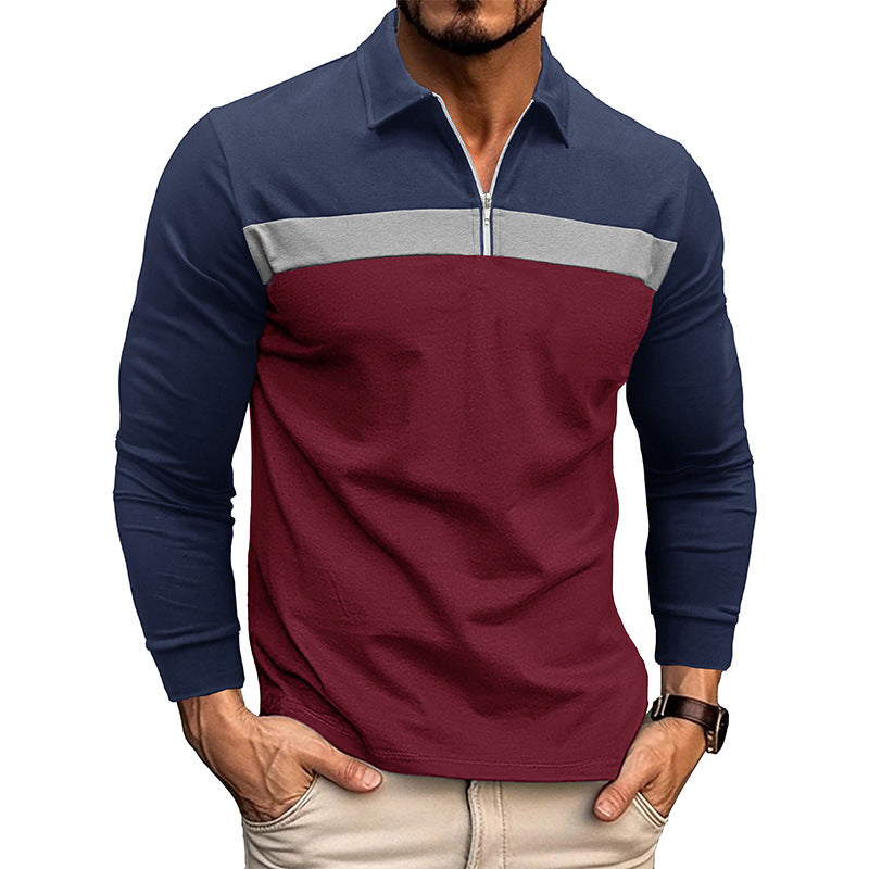 The Classic Luxe Long-Sleeve Polo – Effortless Style in Every Color