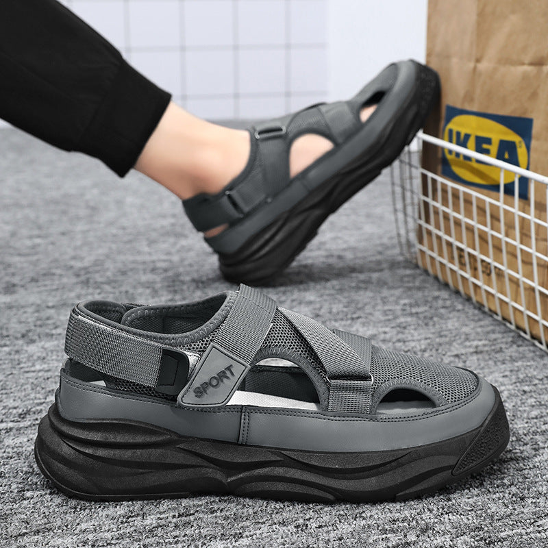 Men’s Casual Closed Toe Sneaker Sandals - Comfort and Style for Every Step